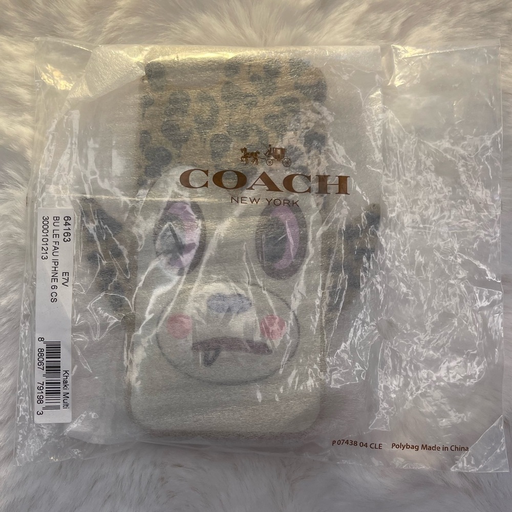 NWT Coach x Baseman Collector Limited Edition iPhone 6 Phone Case RARE - Picture 3 of 3